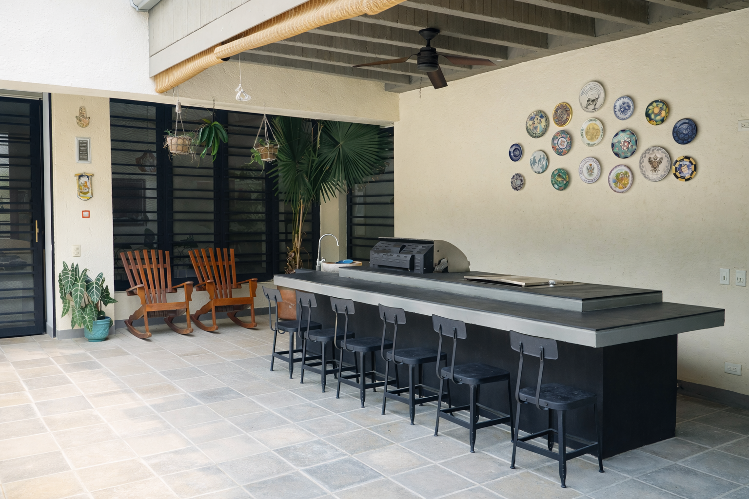 Habitación con vista al jardín